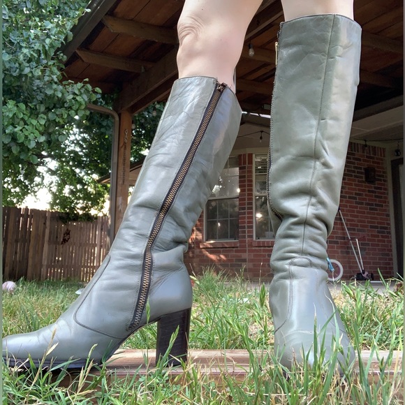 Vintage 1960s gogo boots campus boots - Picture 3 of 11